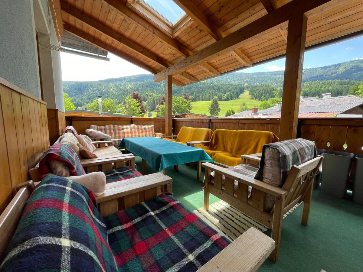 Appartamento Haus Schwarzenbach Weissbriach Esterno foto
