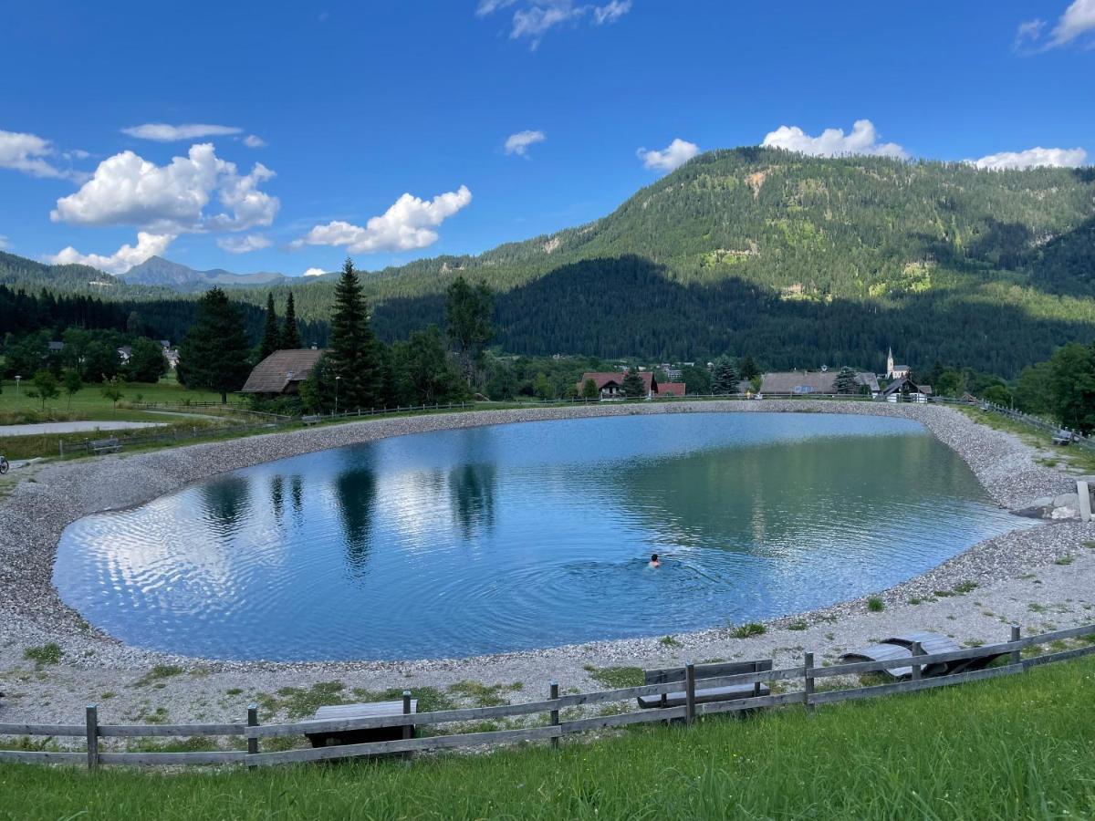 Appartamento Haus Schwarzenbach Weissbriach Esterno foto
